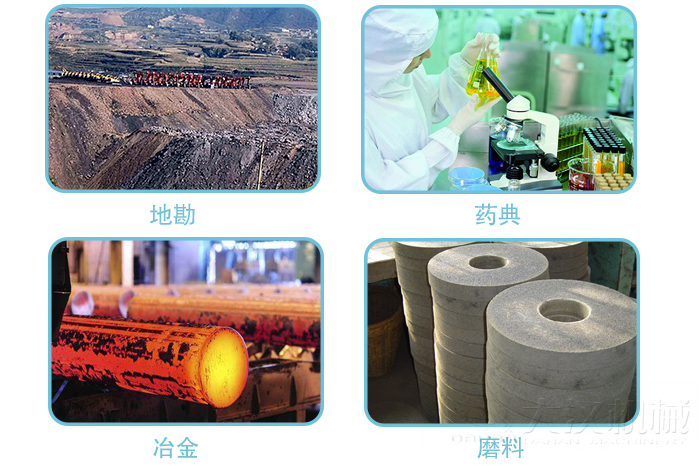 適用行業(yè):地堪，冶金，藥典,磨料